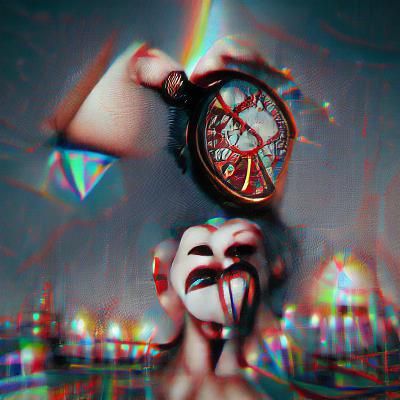 Psychedelic Steampunk Freakshow in Volumetric Lighting