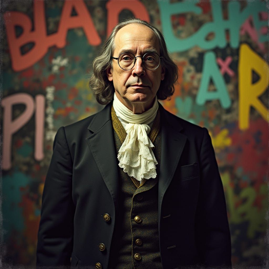 Benjamin Franklin in Urban Renaissance Style