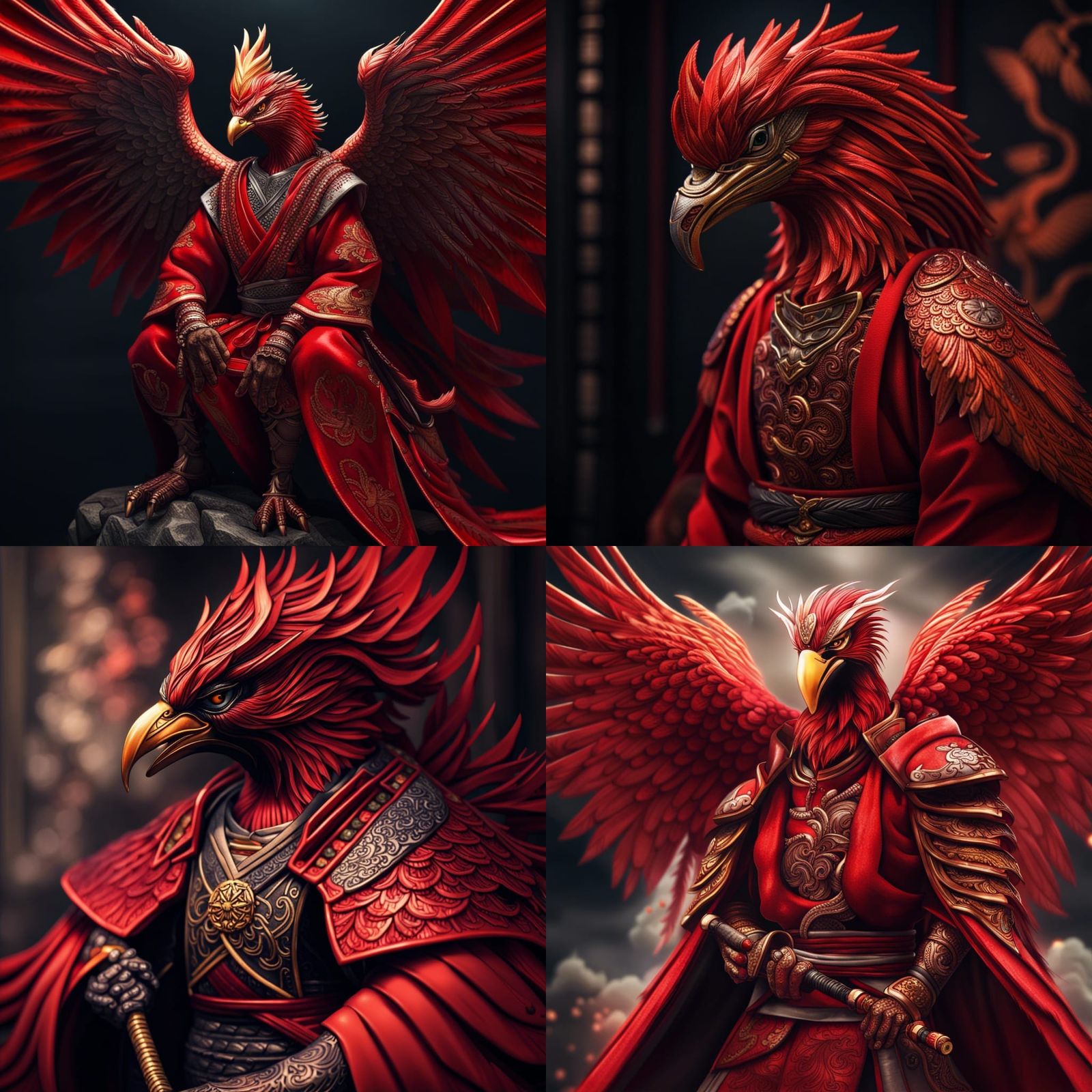 Phoenix clan samurai