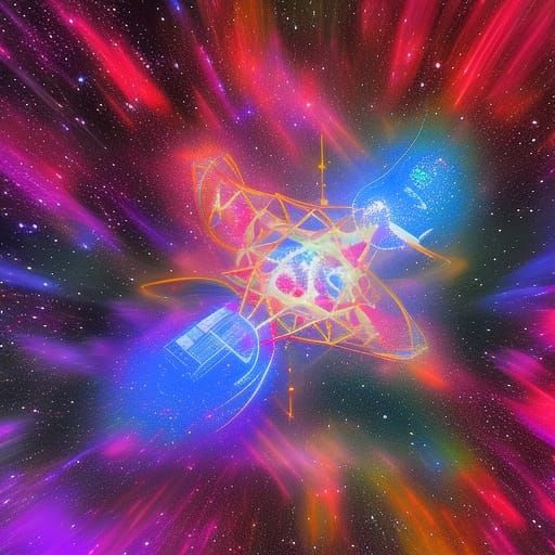 Exploding Star in Holographic Mixed Media