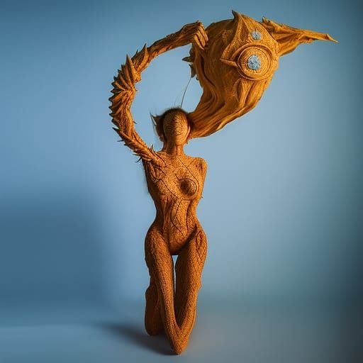 Surreal Sun and Moon Bed Fairytale Art