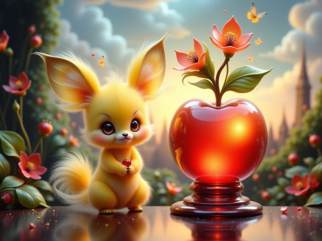 A Pokemoon like figure