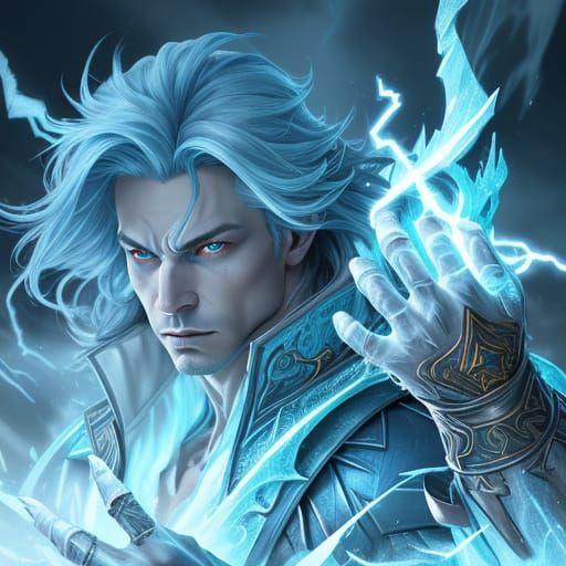 Icy Prince and Rebel Leader: Fantasy Concept Art