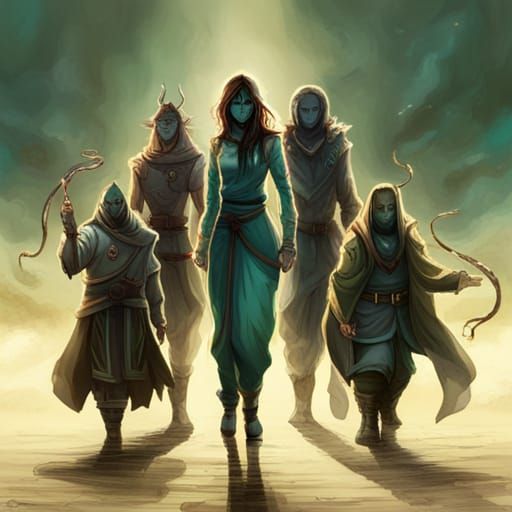 Mythical Shadow People: Nalusa Chito, Kikimora, and Jinn