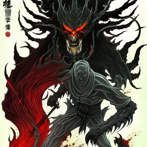 Smoke Demon Borne Of Hell's Fire #22