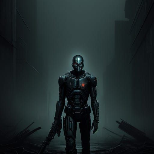 Cyberpunk Nightmare: Industrial Dystopia