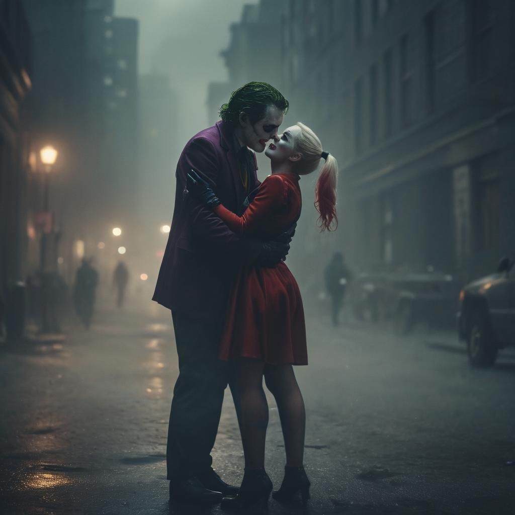 Joker and Harley Quinn's Mad Love in Gotham