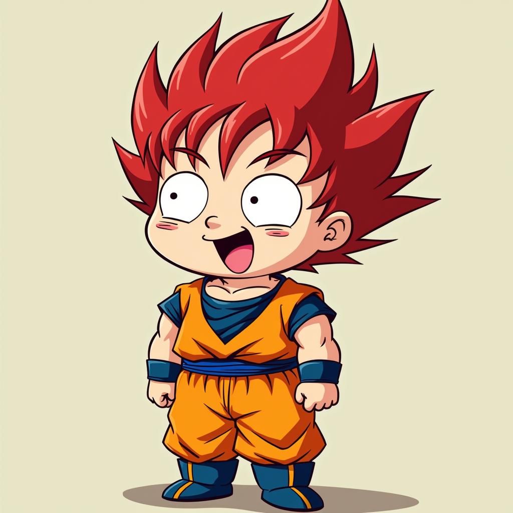 Goku as Family Guy Character