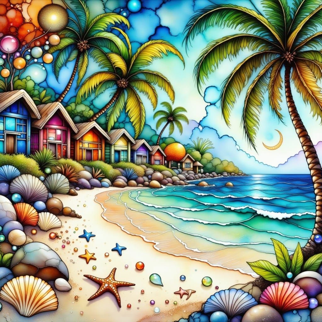 Tropical Beach 16Mar25