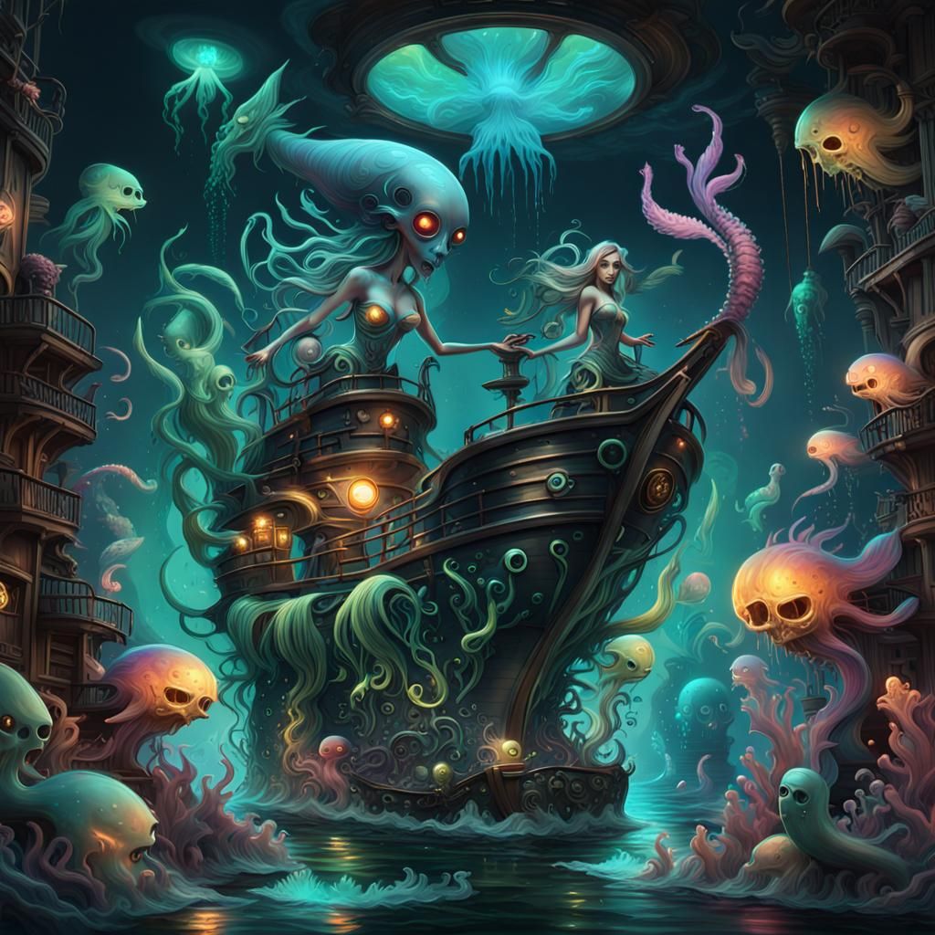 Deep Sea Fantasy Land.
