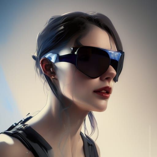 Hyperdetailed Portrait with Dynamic Lighting in 8k