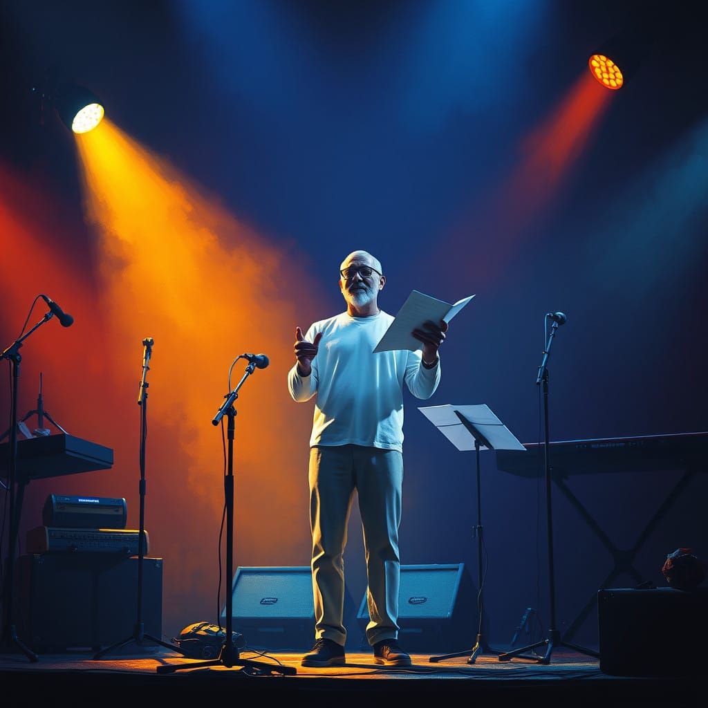 Poet in the Spotlight: Abstract Expressionist Music Performa...