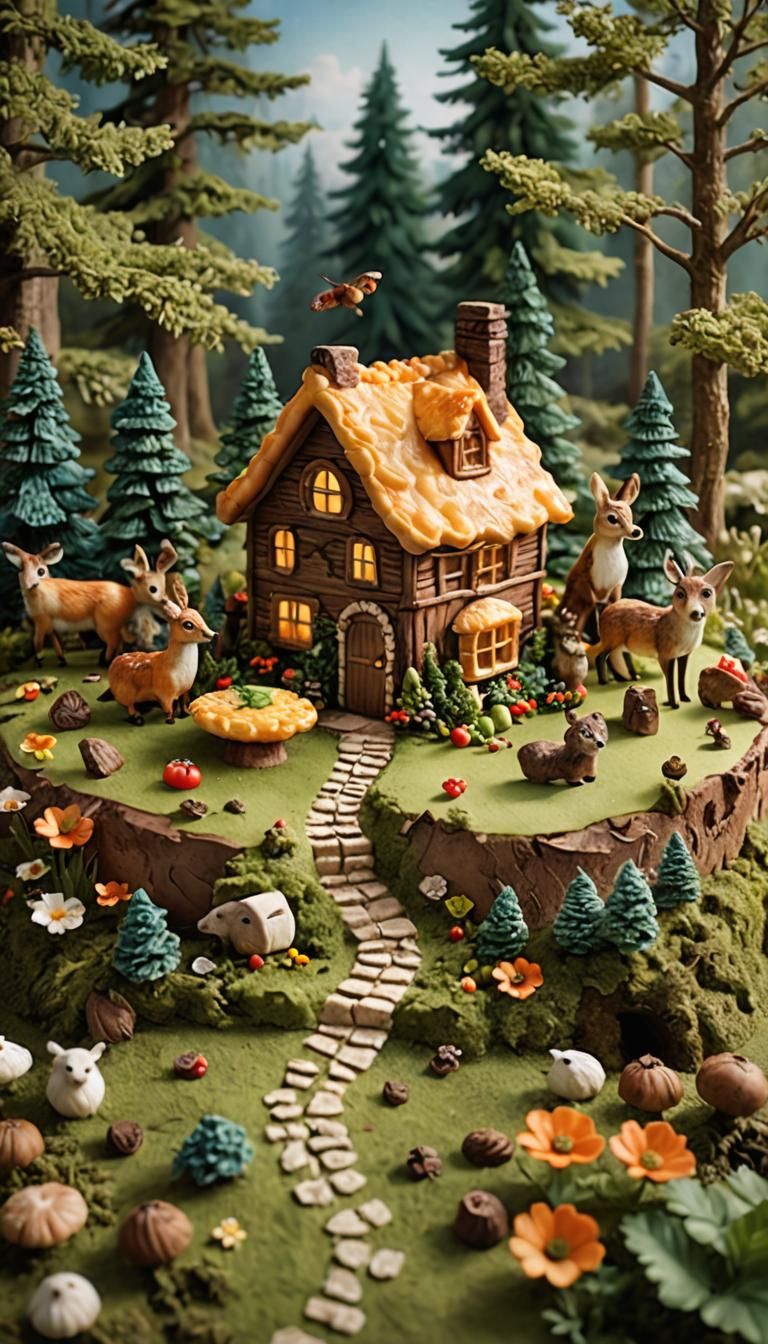 Cottage Made of Cottage Pie in Woodlands