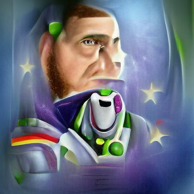 Cattywampus Buzz Lightyear Portrait