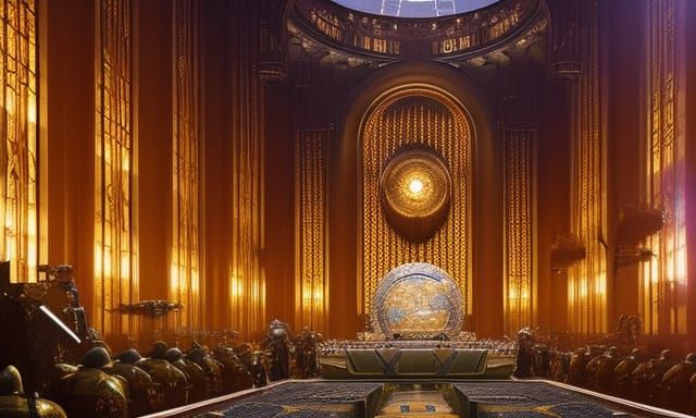 Dune/Corrino Landsraad Council meeting hall