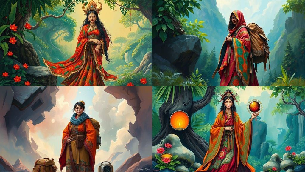 Doumu the Deity Embarks on Acrylic Adventure