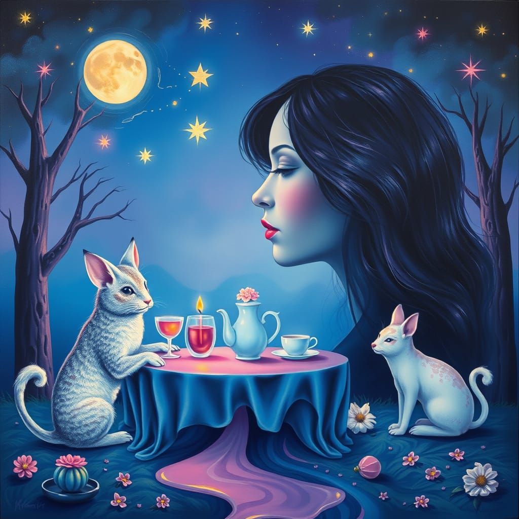 Whimsical Forest Dreamscape Unfolds