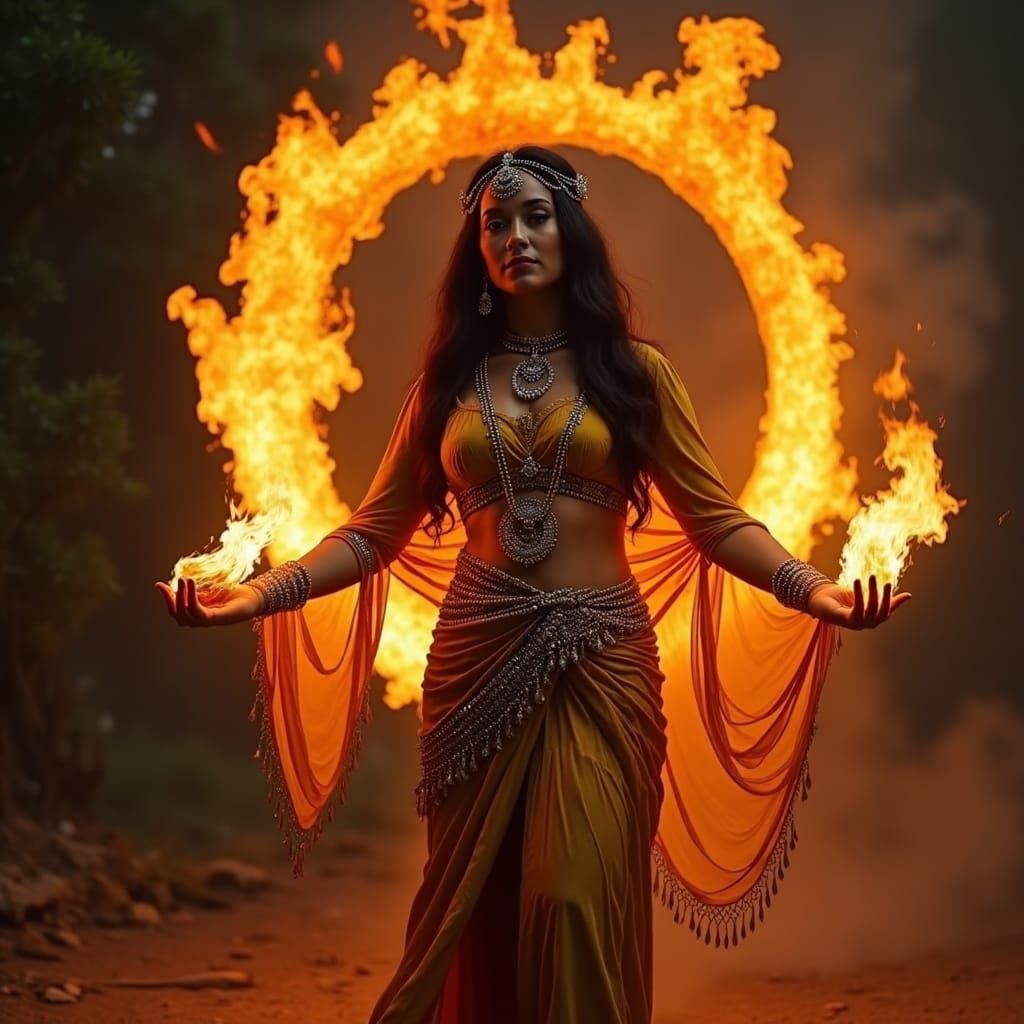 Gorgeous Priestess Portrait