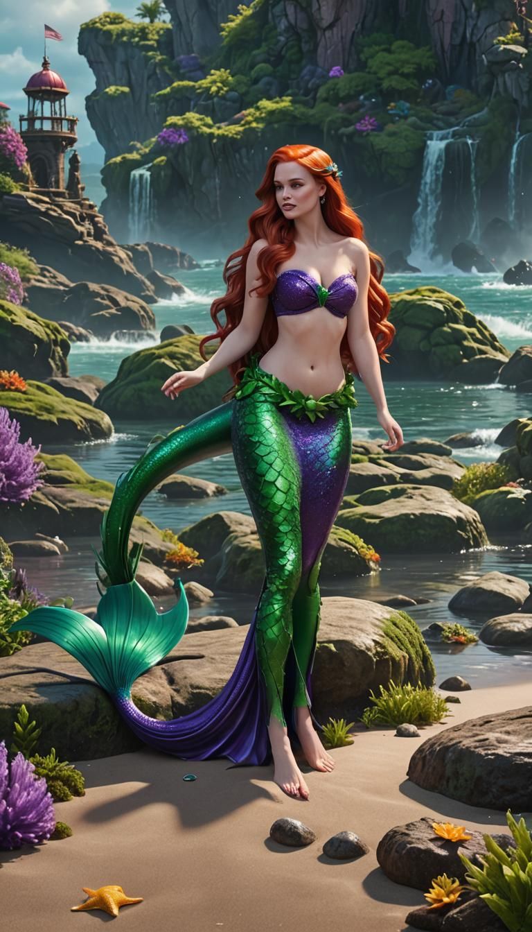 Madelaine Petsch as The Little Mermaid
