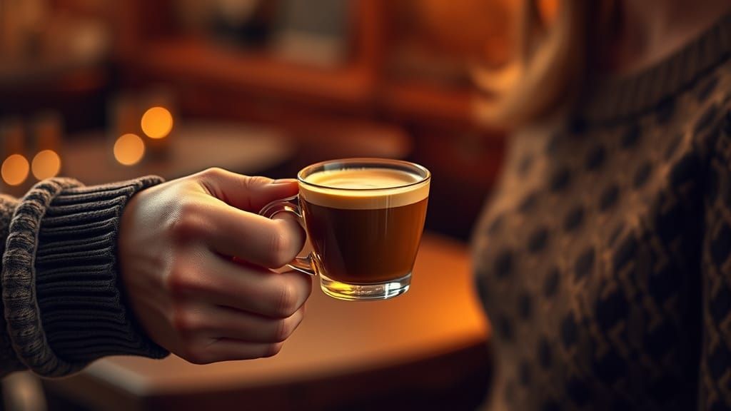 Espresso Macchiato: A Tender Moment in Unity Style