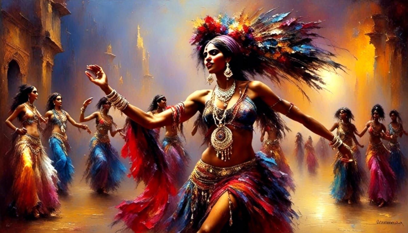 Dancing Queen: Gypsy Dancer in Discotheque