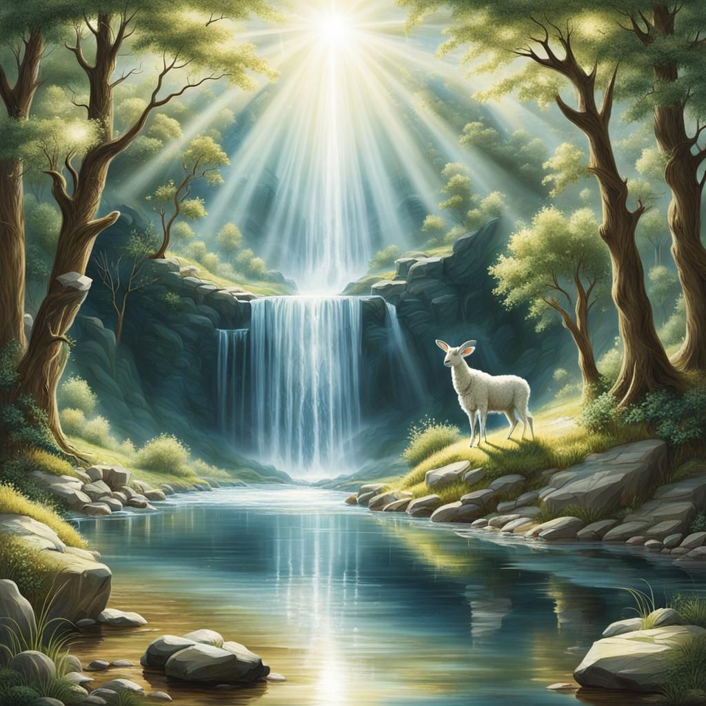 River of Life: A Vision of Divine Purity