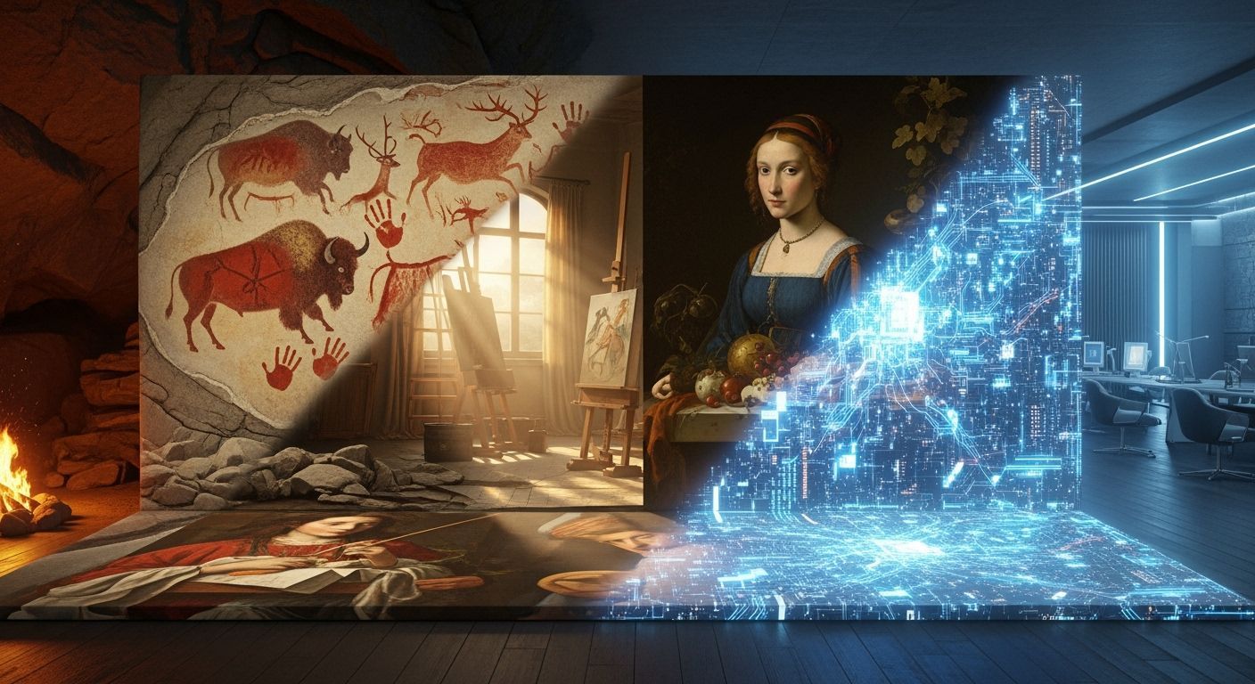 Artistic Surface Transforming Through Art History