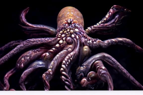 Eldritch Octopus God in the Deep: a Cosmic Horror