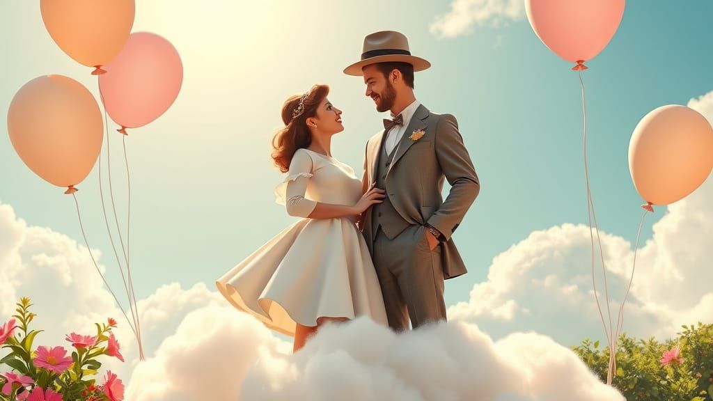 Romantic Whimsy in Vintage Paradise