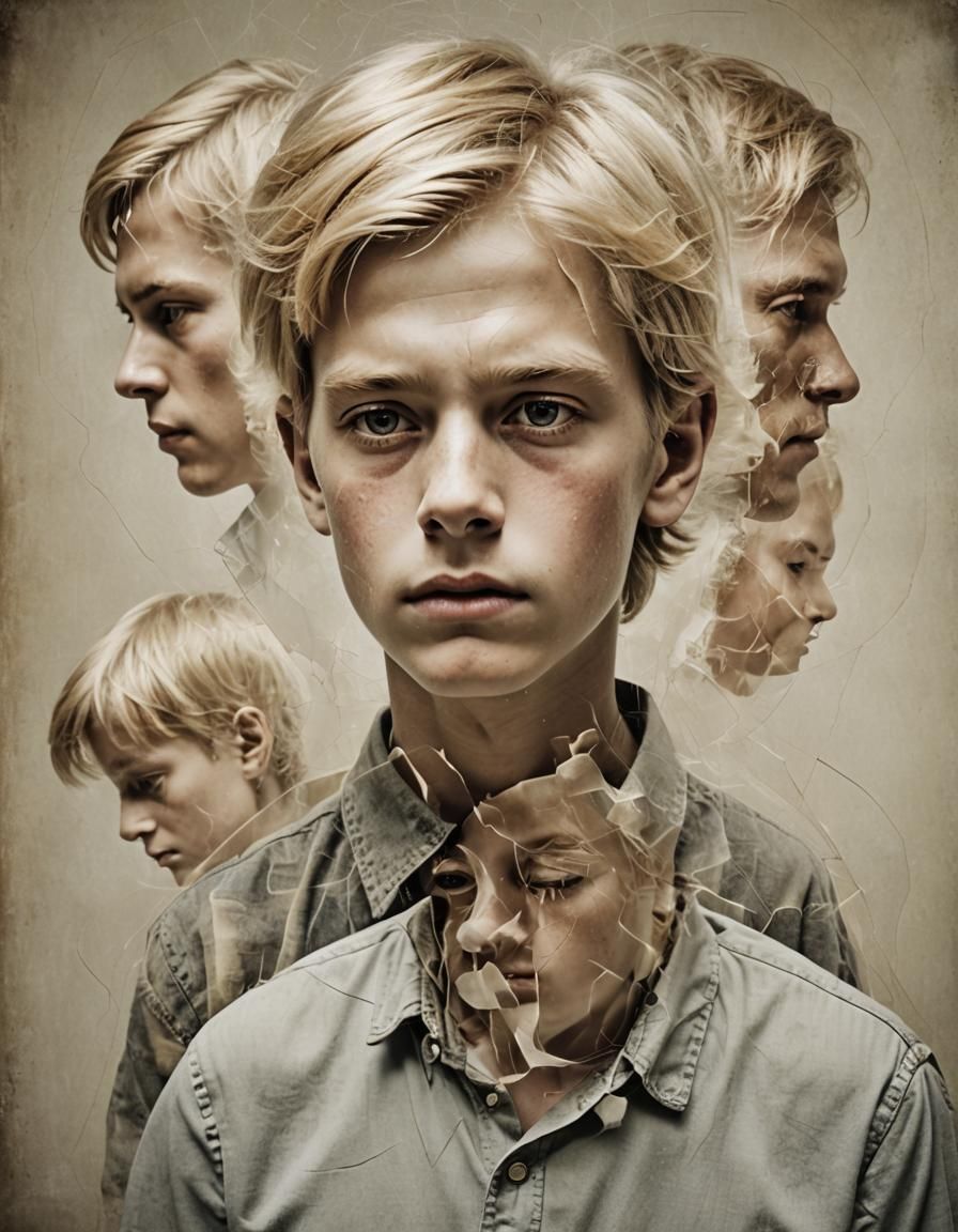 The Illusion of Aging in a Young Boy