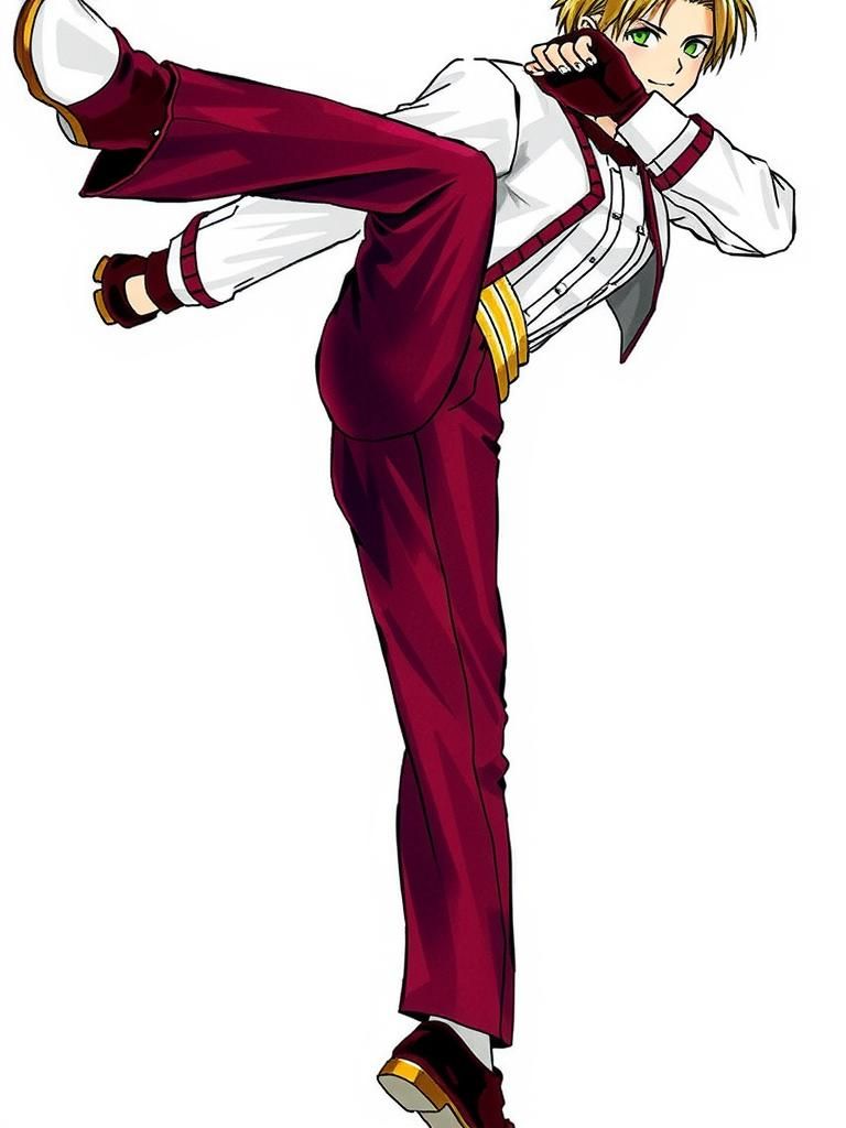 Cynthia Rothrock as King in Anime Style