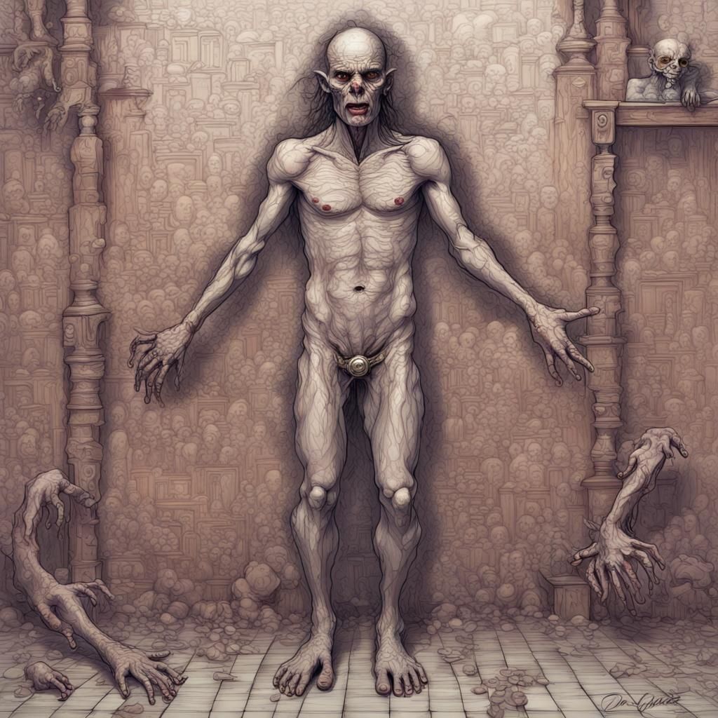 Fantastical Matte Painting with Intricate Detail