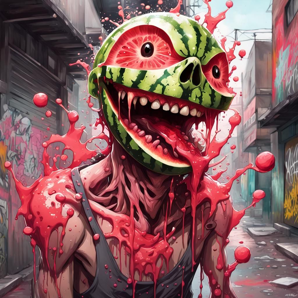 Watermelon Zombie