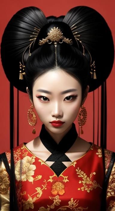 Exotic Asian beauty She is