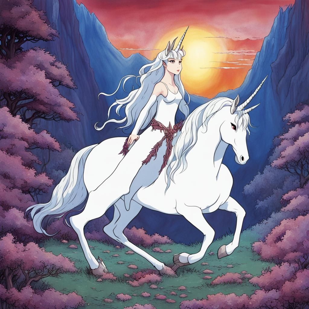 The Last Unicorn: An AI Interpretation
