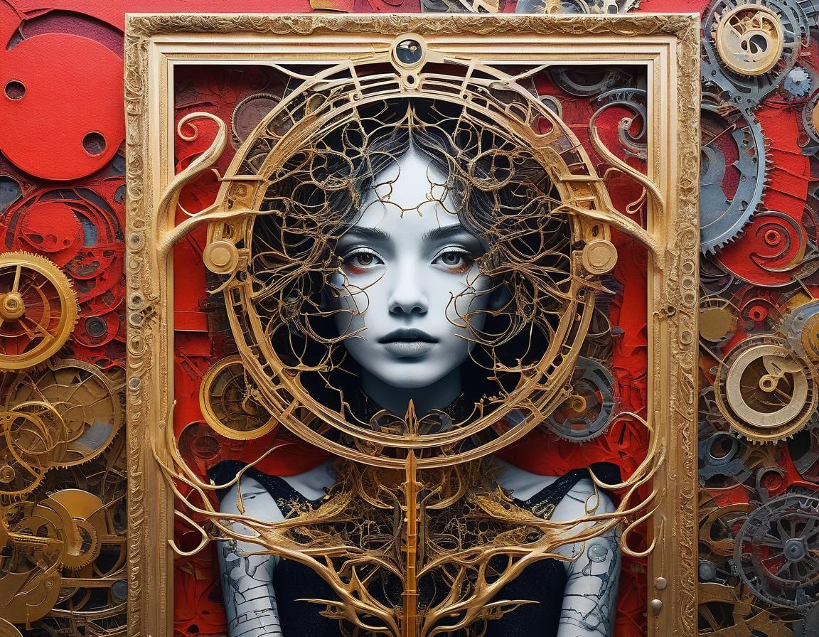 Experimental Street Art in Golden Hour