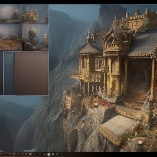 Crushed Stone Jewelry: Detailed Matte Painting
