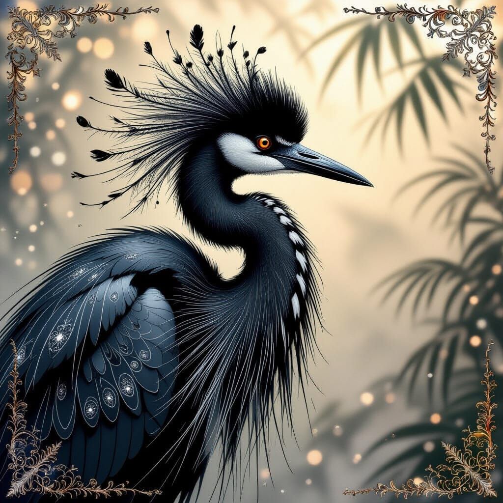 Heron black