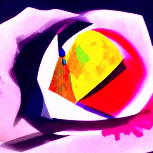 Abstract Composition in Kandinsky Style