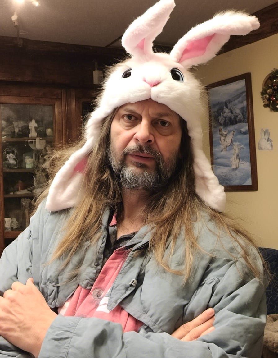 The Chosen One: Easter Bunny in Frozen Wasteland