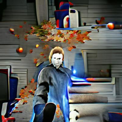 Spooky Halloween Night Digital Art