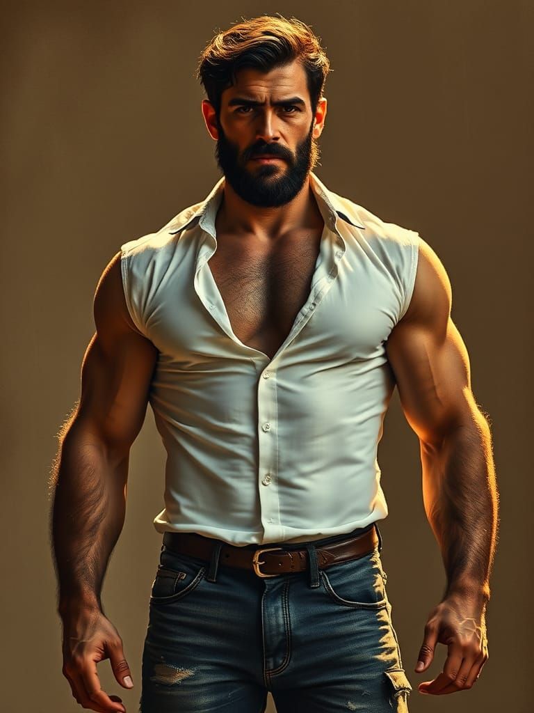 Tall, dark and handsome