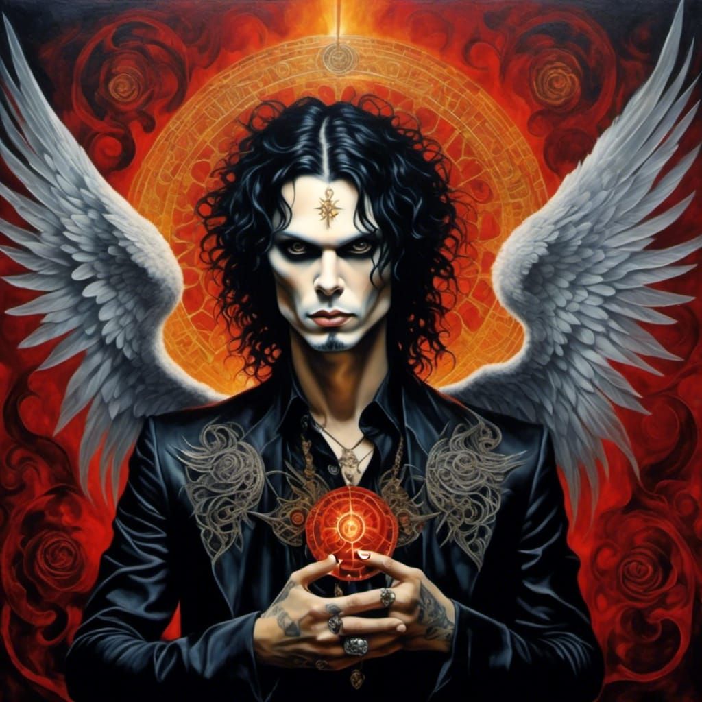 Radiant Angel of Love: Metal Music Muse