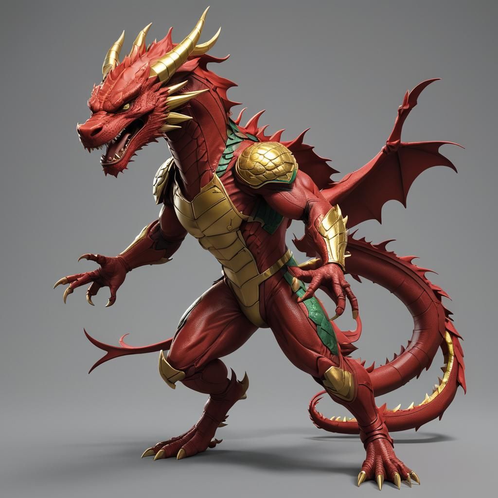 American Dragon: Jake Long in 3D Anime Art