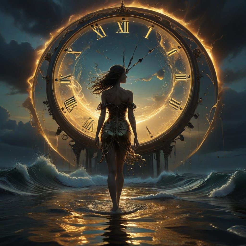 Surreal Dreamscapes in Cyberpunk Style