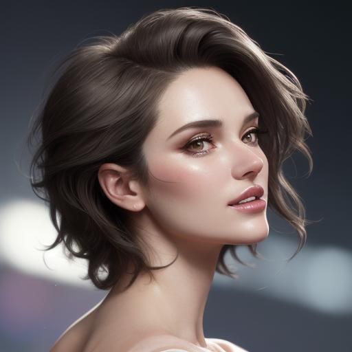 Hyperrealistic Opera Singer on Stage