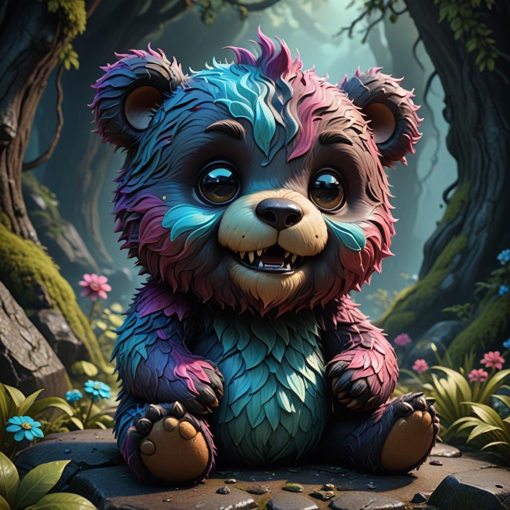 Cut cute cutie cute twee smoosh monster snuggle bear