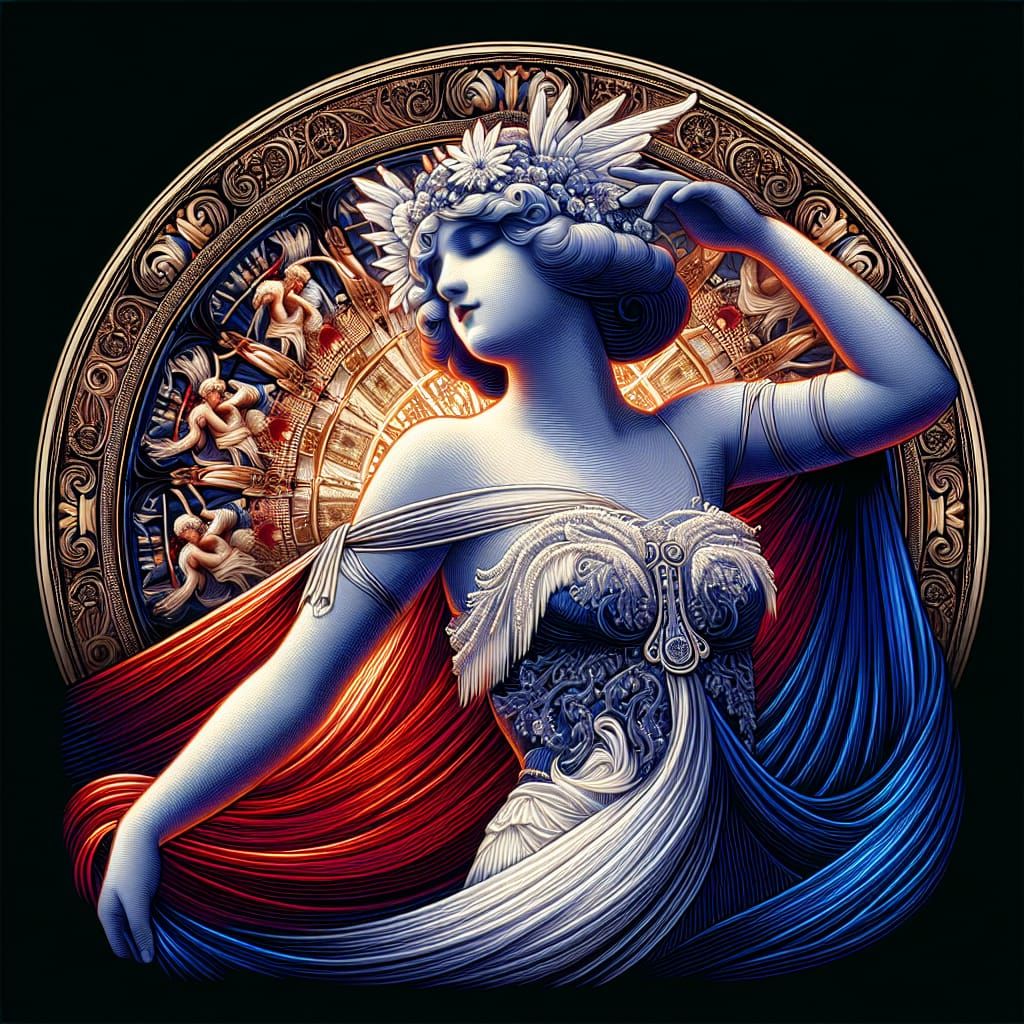 Venus as a Glamorous 1920s Dancer