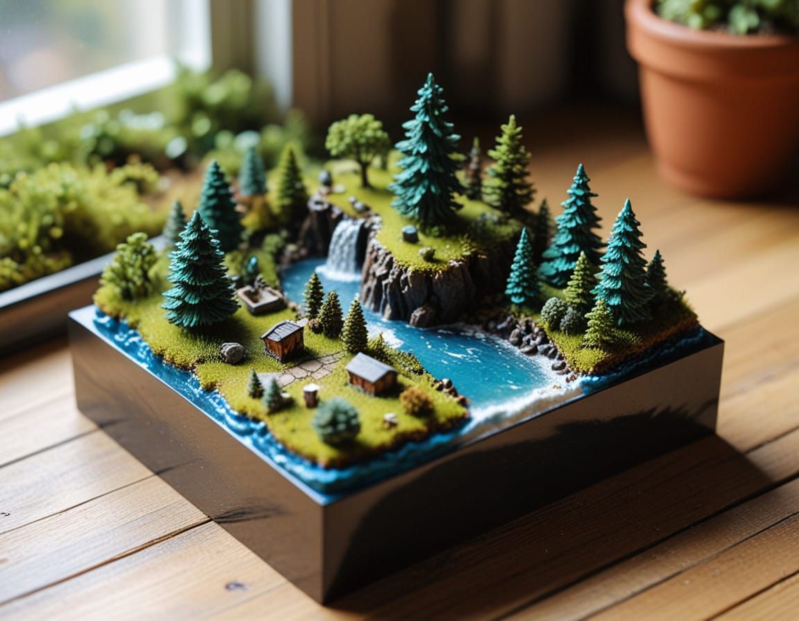 Miniature landscape
