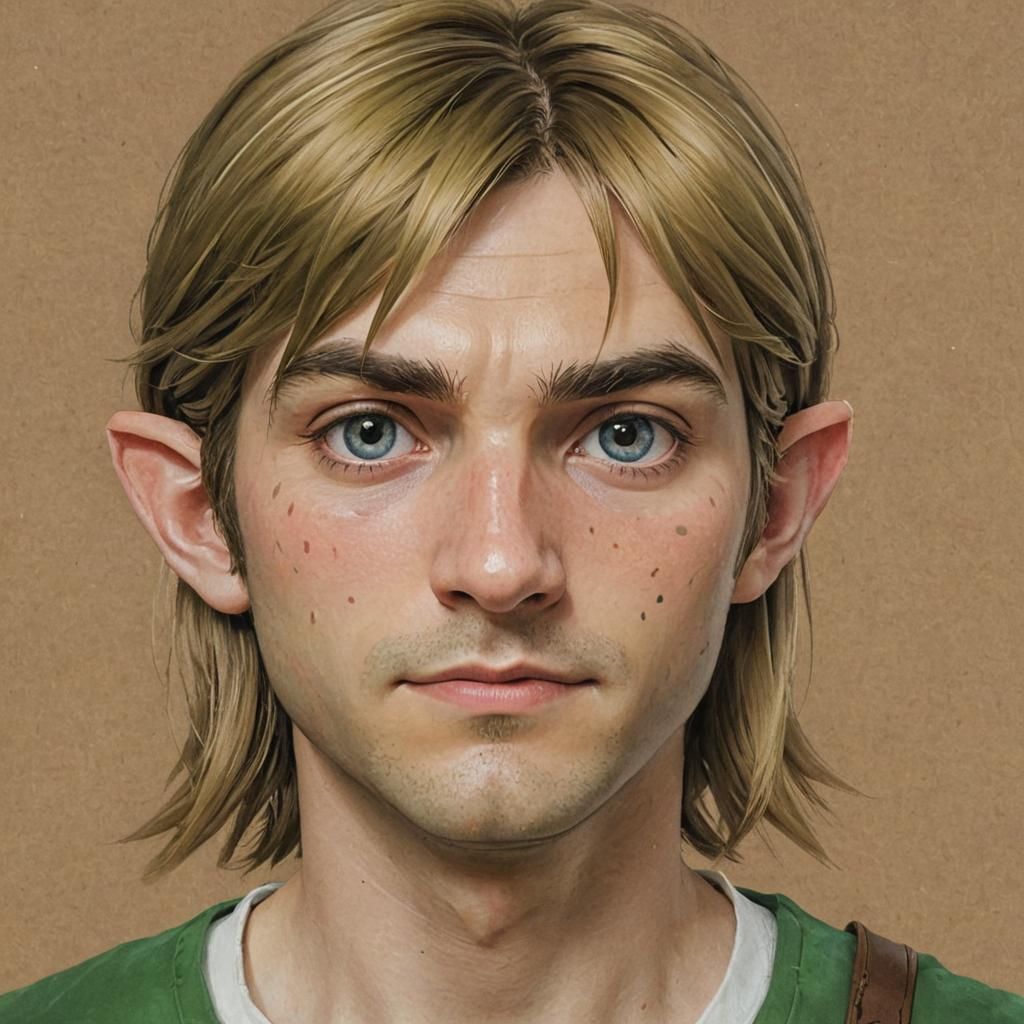 Link's Self-Portrait: A Legend of Zelda Reflection